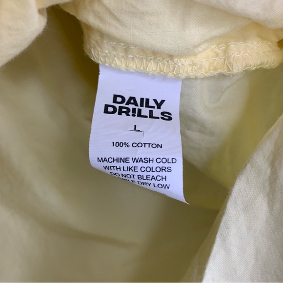 Daily Drills Super Bounce Cotton Yellow Shorts - Picture 8 of 8